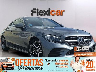 Usado Mercedes C200 184 CV (135 kW) 2019 Gris Coupe