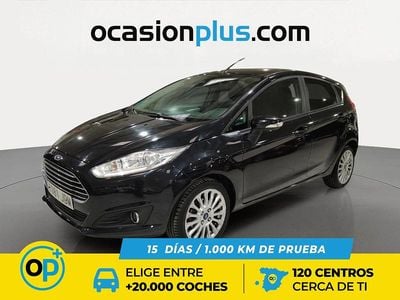 Usado Ford Fiesta Titanium 101 CV (74 kW) 2015 Negro Utilitario