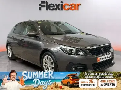 Usado Peugeot 308 Style 130 CV (95 kW) 2020 Gris Berlina