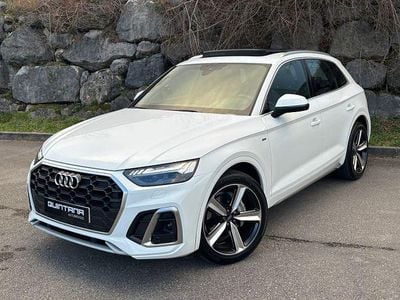 Usado Audi Q5 S-line plus 163 CV (119 kW) 2022 Blanco SUV