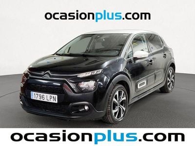 Usado Citroën C3 PureTech 110 CV (80 kW) 2021 Negro Utilitario