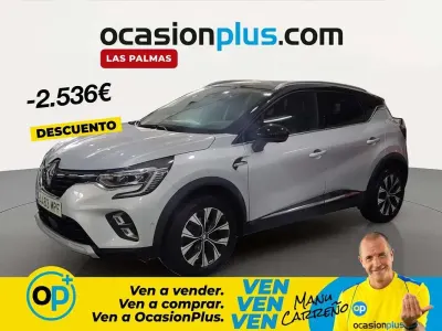 Usado Renault Captur Techno 91 CV (66 kW) 2024 Gris SUV