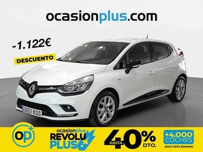 Usado Renault Clio IV LIMITED 75 CV (55 kW) 2018 Blanco