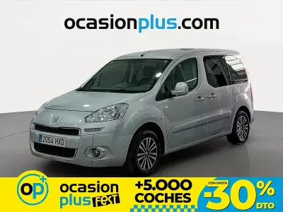 Usado Peugeot Partner Active 92 CV (67 kW) 2014 Gris