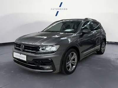 Usado VW Tiguan R-line 150 CV (110 kW) 2019 Gris SUV