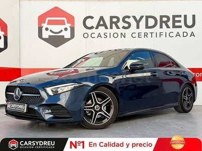 Usado Mercedes A200 163 CV (119 kW) 2020 Azul Berlina