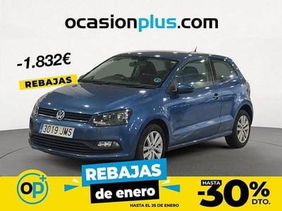 Azul Usado 2016 VW Polo Utilitario | 9436 € (Precio justo)