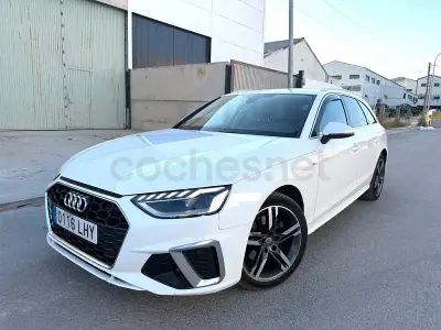 Usado Audi A4 S-Line 136 CV (100 kW) 2020 Blanco Familiar