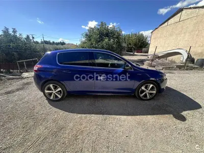Usado Peugeot 308 GT-line 150 CV (110 kW) 2016 Azul Berlina