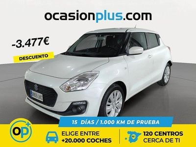 Usado Suzuki Swift 90 CV (66 kW) 2020 Blanco Berlina