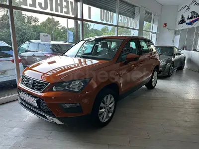 Usado Seat Ateca Style 150 CV (110 kW) 2017 Marrón SUV