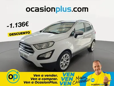 Usado Ford Ecosport Trend+ 125 CV (91 kW) 2018 Blanco SUV