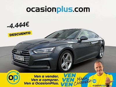 Usado Audi A5 Sport 190 CV (139 kW) 2019 Gris Coupe