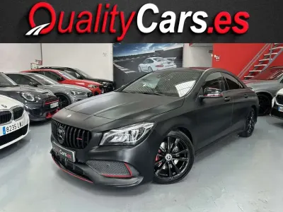 Usado Mercedes CLA220 177 CV (130 kW) 2017 Negro Coupe