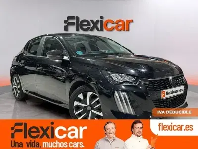 Usado Peugeot 208 Active 100 CV (73 kW) 2024 Negro Utilitario