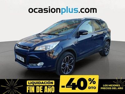 Azul Usado 2016 Ford Kuga Titanium SUV | 13.880 € (Precio justo)