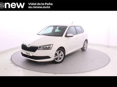 Usado Skoda Fabia Ambition 110 CV (80 kW) 2020 Blanco Berlina