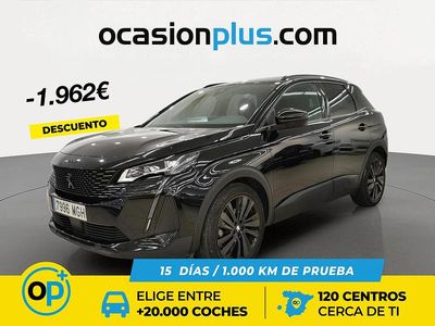 Negro Usado 2023 Peugeot 3008 GT SUV | 21.590 € (Precio justo)