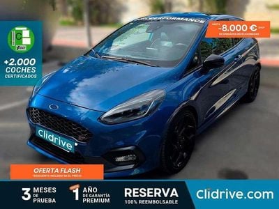 Azul Usado 2018 Ford Fiesta ST Utilitario | 18.690 € (Precio justo)
