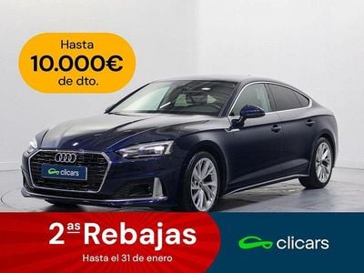 Blanco Usado 2022 Audi A5 Sportback Advanced Utilitario | 32.490 € (Buen precio)