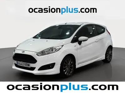 Usado Ford Fiesta ST-Line 95 CV (69 kW) 2017 Blanco Utilitario