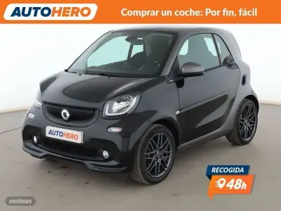 Usado Smart ForTwo Coupé Passion 90 CV (66 kW) 2018 Negro Coupe