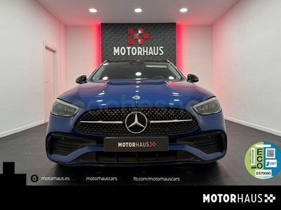 Usado Mercedes C220 200 CV (147 kW) 2021 Azul Familiar