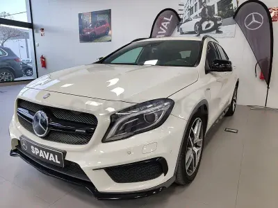 Usado Mercedes GLA45 AMG 381 CV (280 kW) 2019 Blanco SUV