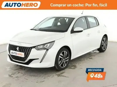 Usado Peugeot 208 Allure 101 CV (74 kW) 2020 Blanco Utilitario