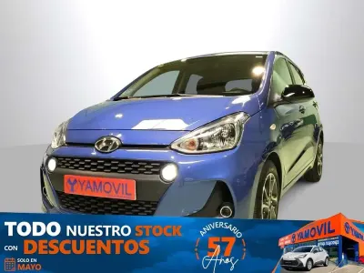 Usado Hyundai i10 Edition 87 CV (63 kW) 2020 Azul Utilitario