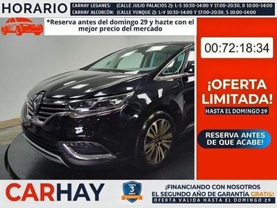Usado Renault Espace Initiale Paris 200 CV (147 kW) 2019 Negro Monovolumen