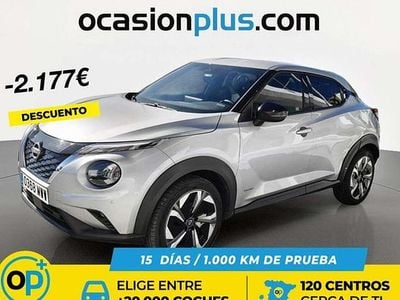 Usado Nissan Juke N-Connecta 143 CV (105 kW) 2024 Plateado SUV