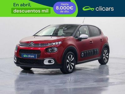 Usado Citroën C3 Feel 82 CV (60 kW) 2019 Rojo Utilitario
