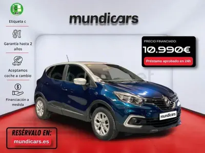 Usado Renault Captur LIMITED 90 CV (66 kW) 2018 Azul SUV