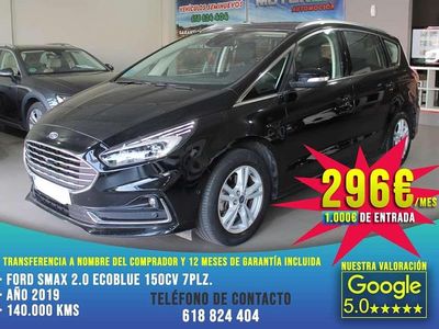 Negro Usado 2019 Ford S-MAX ST-Line Monovolumen | 19.490 € (Un poco caro)