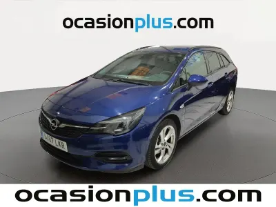Usado Opel Astra GS Line 110 CV (80 kW) 2020 Azul Familiar