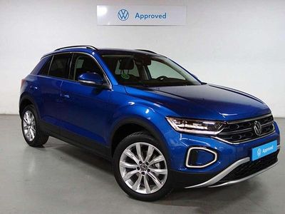 Usado VW T-Roc Life 150 CV (110 kW) 2024 Azul SUV