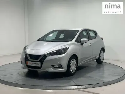 Usado Nissan Micra Acenta 92 CV (67 kW) 2022 Negro Utilitario