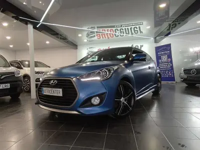 Usado Hyundai Veloster Turbo 185 CV (136 kW) 2017 Azul Utilitario