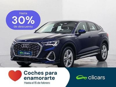 Usado Audi Q3 Sportback S-Line 245 CV (180 kW) 2023 Azul SUV