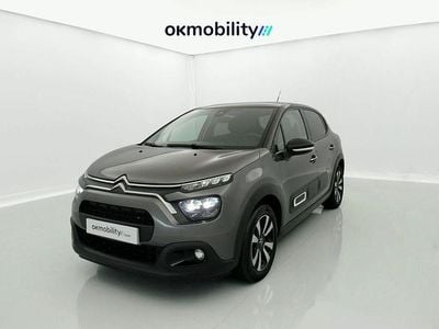 Gris platino / negro Usado 2023 Citroën C3 Shine | 12.500 € (Precio justo)