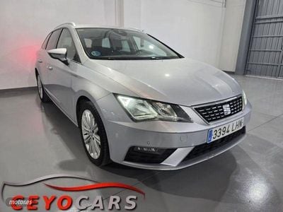 Usado Seat Leon ST XCELLENCE 131 CV (96 kW) 2020 Plateado Familiar