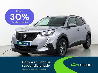 Usado Peugeot 2008 Style 101 CV (74 kW) 2021 Plateado SUV
