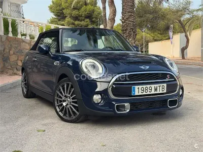 Usado Mini Cooper S Cabriolet 184 CV (135 kW) 2016 Negro Descapotable