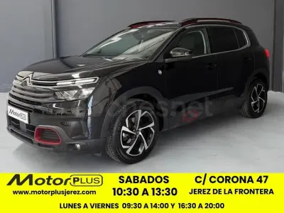 Usado Citroën C5 Aircross PureTech 131 CV (96 kW) 2021 Negro SUV
