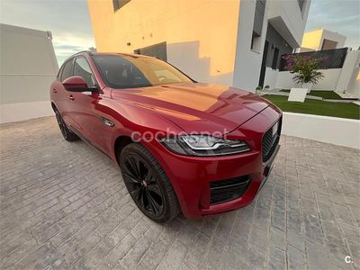 Usado Jaguar F-Pace R-Sport 180 CV (132 kW) 2017 Rojo SUV