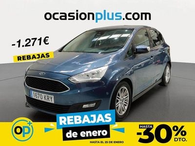 Azul Usado 2018 Ford C-MAX Trend+ Monovolumen | 11.390 € (Precio justo)