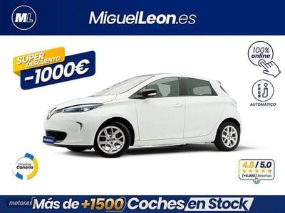Usado Renault Zoe LIMITED 80 kW (109 CV) 2019 Blanco Utilitario