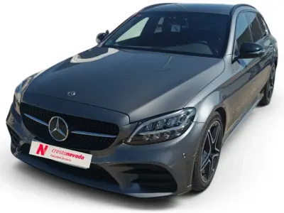 Usado Mercedes C220 194 CV (142 kW) 2021 Gris Familiar