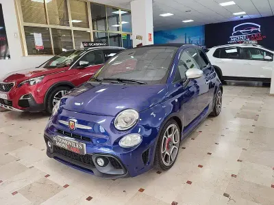 Usado Abarth 500C 165 CV (121 kW) 2021 Azul Descapotable